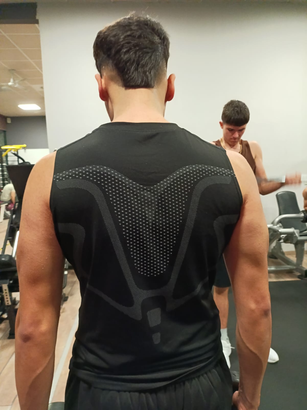 Remera Termica  Negra